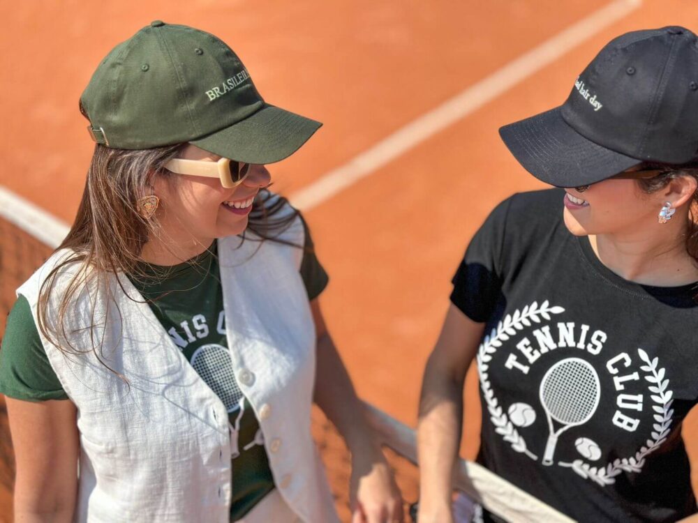 T-shirt Viscolycra Silk Tennis Club Cor Verde